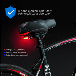 Asiento de Bicicleta de Cuero Cómodo y Duradero para Bicicletas de Carretera, Impermeable, Antideslizante, Ligero, para Todas las Estaciones - Product Image 4