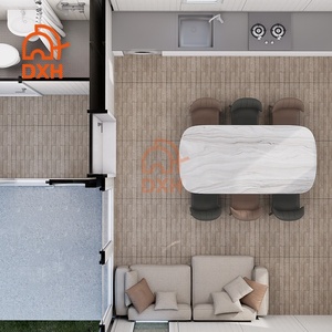 Casa Prefabricada Tipo Villa con Techo a Dos Aguas para Resorts, Casas de <span class=keywords><strong>Playa</strong></span>, Hoteles y <span class=keywords><strong>Apartamentos</strong></span>, Casa Contenedor Prefabricada en Venta - Product Image 5