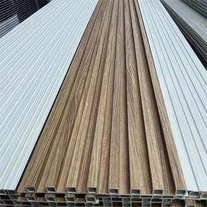 Tấm ốp tường nội thất chống thấm trang trí 3D bằng chất liệu WPC dạng sóng - Product Image 4