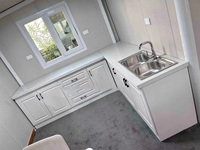 Maisons préfabriquées portables de luxe à deux chambres, 20 pieds, 40 pieds, maisons conteneurs pliantes pour hôtels, maisons conteneurs extensibles à vendre