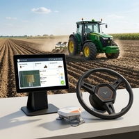 Terminal Layar Besar 14 inci Mendukung Navigasi Traktor Android Pertanian Isobus