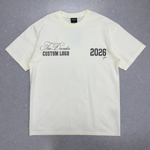 <span class=keywords><strong>เสื้อ</strong></span>ยืดโอเวอร์ไซส์เนื้อหนัก 290 GSM พิมพ์ลายซิลิโคนนูนแบบกำหนดเอง ผ้าฝ้าย 100% สตรีทแวร์ โลโก้ยาง 3 มิติ ความหนาแน่นสูง - Product Image 2