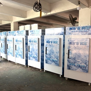 Tự động rã đông băng Giữ tủ Tủ đông lạnh tường Băng merchandiser - Product Image 3