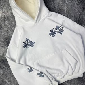 Alta calidad Streetwear bordado pulóver sudaderas con capucha Casual último diseño fabricantes sudaderas con capucha hechas a medida para hombres - Product Image 1