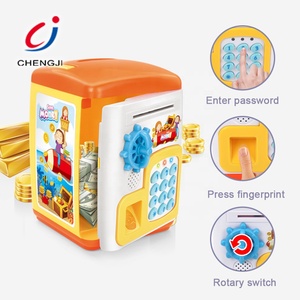 Juguete Multifuncional para Ahorrar Dinero, Cajero Automático de Juguete, Juguete de Plástico Seguro para Niños, Cajero Automático con Contraseña, Alcancía - Product Image 4