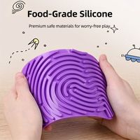 Silicone Sensoriel Fidget Spinner Jouet Multi Texturé Soulagement Du Stress Outils À Main Pour L'autisme TDAH Enfants