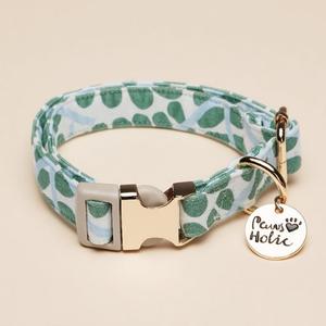 Collar de Perro de Algodón Cómodo y Moderno, Talla S, con Estampado Personalizado, Estilo Elegante y Lujoso, Accesorio para Mascotas Suave y Duradero, Venta al Por Mayor - Product Image 1