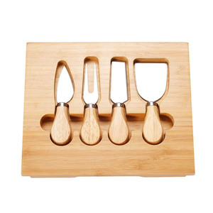 Bamboo products from source manufacturer: cheese <b>board</b>, cheese knife, drawer-type kitchen <b>tools</b>, tableware, fruit cutting <b>board</b> - Product Image 5