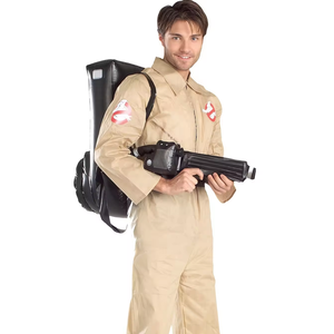 Vente en gros Ghostbuster Cosplay Costume Hommes Adulte Costume d'Halloween avec Costumes Masques Robes Enfants Garçons Vacances de Noël - Product Image 1