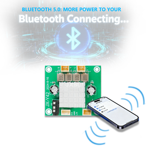 2x50W 100W Haute puissance pour carte amplificateur en plastique 5.0 Entrée DC 5-26V Classe D Amplificateur audio numérique stéréo <span class=keywords><strong>DIY</strong></span> Subwoofer - Product Image 5