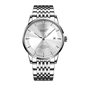 Reloj mecánico Miyota de acero inoxidable 316L NAMKIN, esfera de 40 mm, reloj automático con fecha para hombre, relojes de lujo para hombre. - Product Image 1