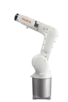 Bras robotisé KUKA Compact à 6 axes d'origine avec une charge utile de 6,8 kg, robot d'assemblage industriel haute vitesse pour la fabrication électronique