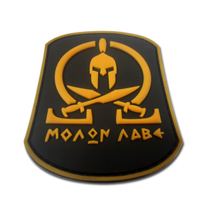 Patch en caoutchouc PVC pour casque Spartan, badge tactique, pour la décoration des vêtements, avec attaches auto-agrippantes - Product Image 5