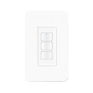 Technologie de maison intelligente tuya wifi interrupteurs classiques intelligents amortisseurs de lumière zigbee et contacts de maison télécommande sans fil