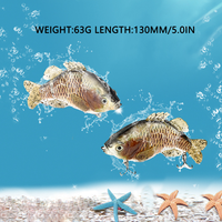 Leurre de pêche Bellance 130mm 63g, leurre de simulation multi-sections pour eau douce en ABS, article très demandé