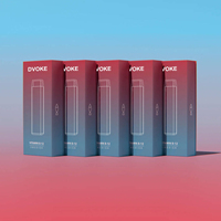 Diffuseur d'arômes sans nicotine Dvoke, diffuseur d'huiles essentielles à base de plantes, inhalateur de vitamines, purificateurs, stylo diffuseur d'herbes avec fumée