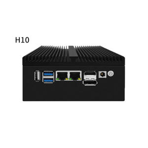 BKHD personalizado caliente Mini PC H10 Intel N100 2 * LAN 2,5G 2 * COM RS232/RS485 DDR5 computadora Industrial enrutador suave VPN <span class=keywords><strong>Firewall</strong></span> 4G/5G/WIFI - Product Image 2