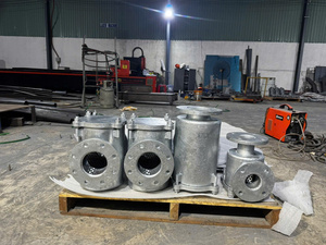 Filtro Industrial de Acero al Carbono Galvanizado en Caliente para Tuberías Marinas de Petróleo y Gas, Filtración de Alta Presión - Product Image 3