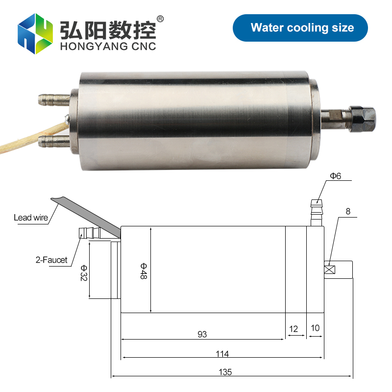 【専用①】The Wind Gong 22インチ GDZ-11 Spindle Motor 100W - 60,000 RPM CNC Engraving Power
