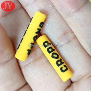 Têtes de corde faciles à installer Corps blanc Logo en relief Sneaker Dentelle Aglets en plastique Accessoires de dentelle de haute qualité Conseils en gros - Product Image 5