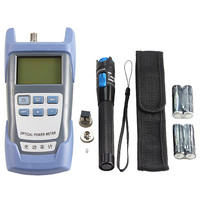 Hot Sale Fiber Optic FTTH field assembly Tool Kits bag with Cleaver Power Meter and VFL