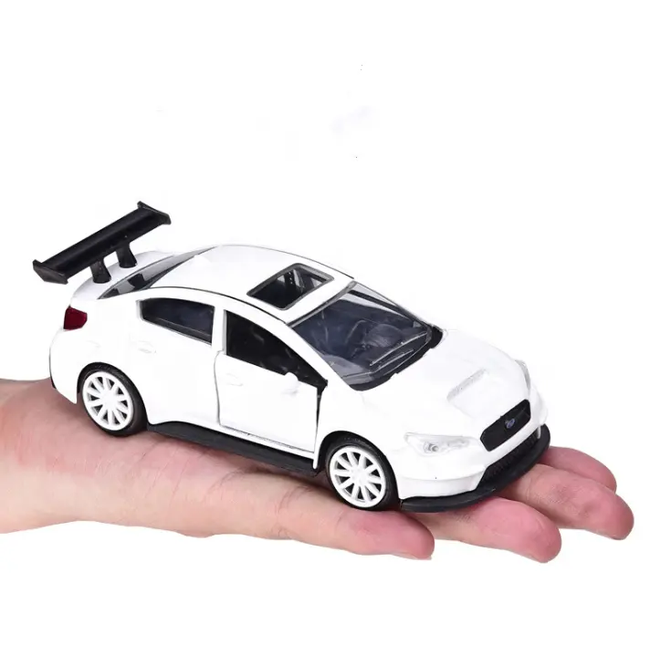 Toptan kalıp döküm oyuncak araçlar Jada 1:32 Subaru WRX STI alaşım araba modeli araba modeli çocuk oyuncak için
