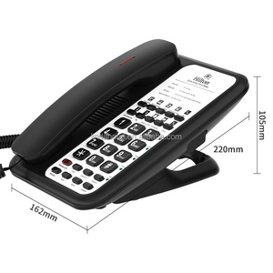 Mô hình mới nhất khách sạn <span class=keywords><strong>IP</strong></span> điện thoại 8-tốc độ quay số phòng khách sạn điện thoại hai dòng 6 SIP tài khoản SIP SIP điện thoại VoIP với PoE mạng - Product Image 5