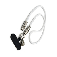 Kabel Data Lanyard HP Multifungsi Hot Sale 60W Tipe-C ke Tipe-C Pengisian Cepat Kabel USB Nylon Kepang Lepas Pasang
