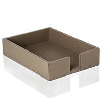 Boîte de rangement de bureau tapis de souris porte-crayon tissu en cuir PU fournitures de bureau et ensemble d'accessoires organisateur de bureau pour bureau