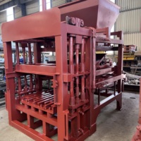 Machine automatique de fabrication de blocs QT4-15A, machine à briques creuses en béton, ligne de production hydraulique pour petites et moyennes usines