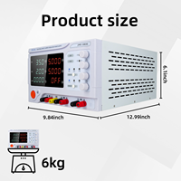 Alimentation électrique modulaire AC-DC à 3 canaux, efficacité 95%, ETOMMENS-DM-AAA 15V 2A, triple sortie réglable et programmable, pour l'industrie