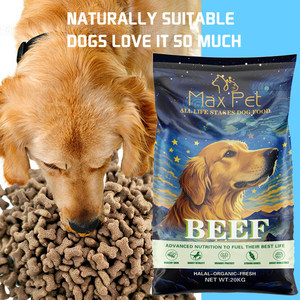 Nourriture sèche pour chiens Max Pet Bulk, saveur bœuf et poulet, nutrition équilibrée pour chiots et chiens adultes, croquettes riches en protéines avec production OEM - Product Image 6