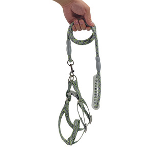 Fluorescent Anti Slip Pet Harness Small Breathable Dog Walking Leash Traction Belt - Product Image 4