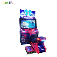 Machine de jeu de voiture de course d'arcade vidéo de simulateur de moteur de neige Sno Cross à pièces