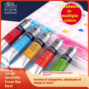 Paquete especial de acuarela sólida transparente <span class=keywords><strong>Winsor</strong></span> & <span class=keywords><strong>Newton</strong></span> para bocetos de bricolaje, Paquetes individuales de 8ml y 21ml en lienzo - Product Image 2