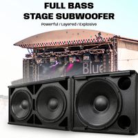 Système de sonorisation professionnel SRX728S, haut-parleur extérieur haute puissance à double haut-parleur de 18 pouces, caisson de basses pour scène de concert