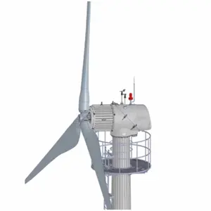 Pengendali cerdas sistem energi terbarukan, 100kw 200kw turbin angin Watt Generator angin untuk pertanian