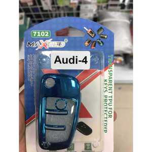 เคสกุญแจรถยนต์ Maxeed Audi แบบใส TPU ป้องกันรอยขีดข่วน สำหรับกุญแจรีโมท 4 ปุ่ม - Product Image 1