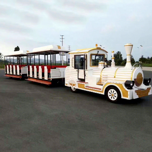 Tren Turístico de Atracciones para Parques de Diversiones, Nuevo y Atractivo Producto para Niños, Tren sin Rieles en Venta - Product Image 1
