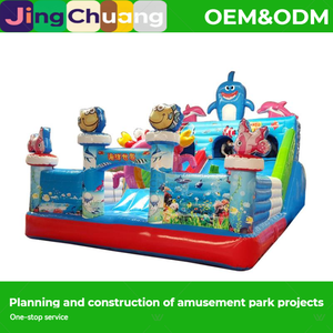 Nuevo Tobogán Inflable JingChuang Ocean Slide, Barco Pirata, Castillo Infantil Grande, Trampolín para Exteriores, Fabricante de Equipos de Diversión - Product Image 5