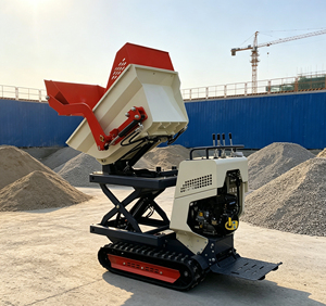 Mini Dumper Cingolato in Gomma per Ogni Terreno, per Trasporto Sabbia e Ghiaia in Colline e Frutteti, con Perfette Capacità Operative - Product Image 1