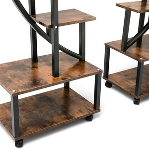 Offre Spéciale métal d'intérieur multicouche avec étagère intégrée <span class=keywords><strong>pour</strong></span> support de <span class=keywords><strong>plante</strong></span> rotatif Balc - Product Image 6