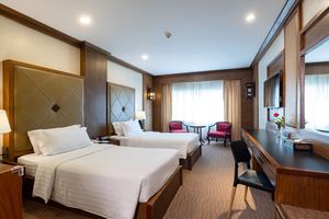 Juegos de muebles de dormitorio de hotel de cinco estrellas Fabricante de muebles de hospitalidad comercial <span class=keywords><strong>Suministros</strong></span> de habitación de hotel de madera para apartamento - Product Image 4