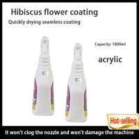 Peinture acrylique à base de fleur d'hibiscus de qualité supérieure 1L, séchage rapide sans laisser de traces, produit très vendu