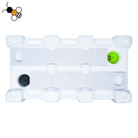 Ruche Langstroth isolée pour l'élevage des reines, en mousse, en plastique blanc, boîte de reproduction en polystyrène expansé (EPS) pour l'apiculture