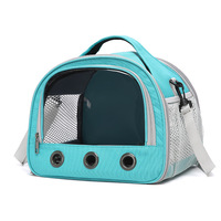Sac de transport pliable et transparent pour reptiles, oiseaux et petits animaux, respirant, imperméable, avec fermeture éclair, idéal pour les voyages