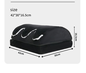 Adjustable Foot Rest for Under Desk at Work,Comfortable Foam Under Desk 2 Height Footrest with Washable Cover Foot <strong>Stools</strong> - Product Image 5