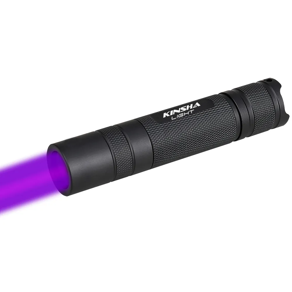 Super Bright Nichia NCSU276A 18650 Battery flashlight UV rechargeable led flashlight