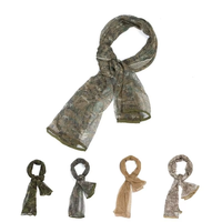 Foulard en maille tactique camouflage du désert personnalisé pour le cyclisme en plein air Foulard en maille respirant