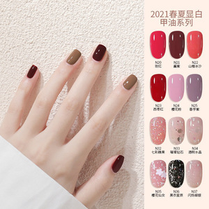 Vernis à ongles multi-couleurs naturel transparent à base d'eau, à séchage rapide, longue tenue, pelable, sans cuisson, amovible - Product Image 1